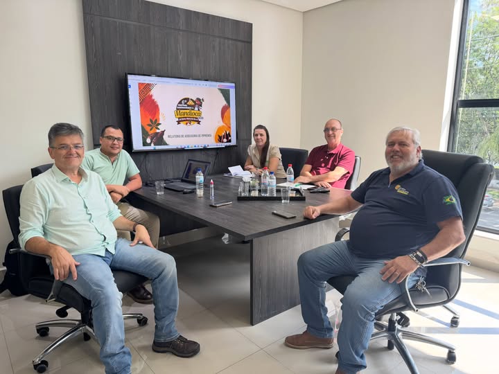 Prefeito busca parceria com ACISP para fortalecer o 7º Festival Gastronômico da Mandioca de Santa Maria da Serra